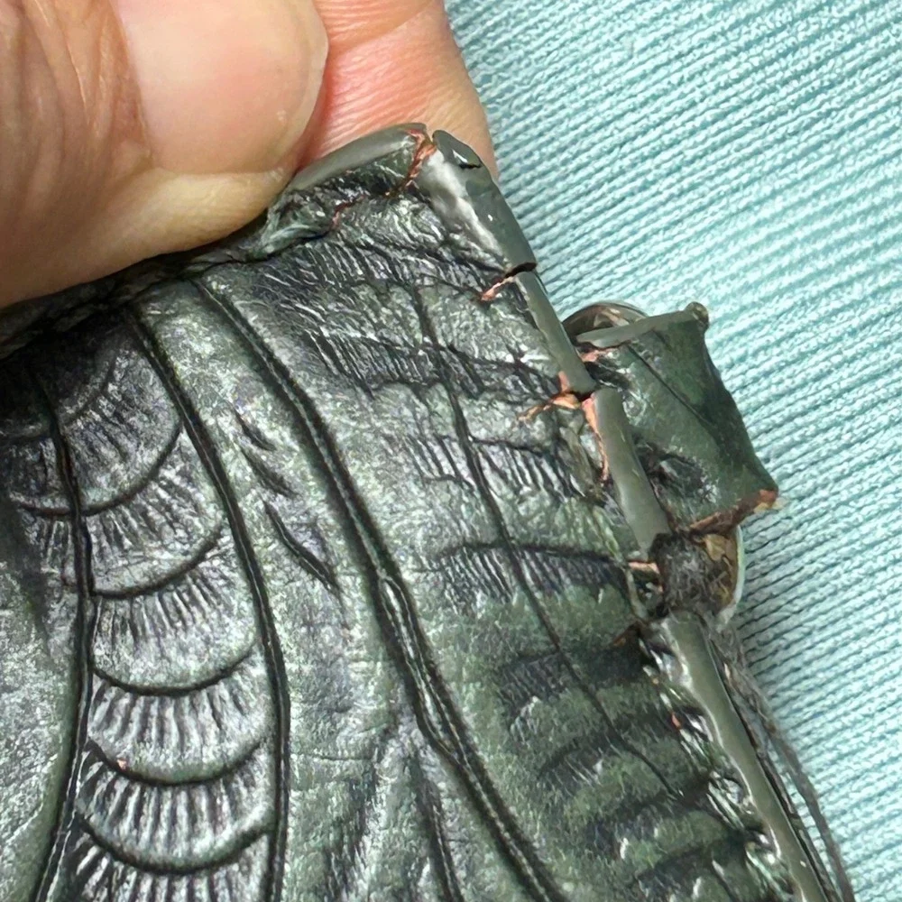 Western Festival Fall Crossbody Bag Floral Tooled Fringe Earthy Dark Fairy